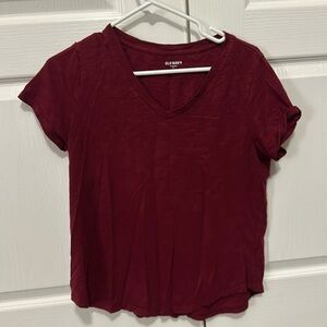 Old navy everyday red t-shirt  size medium